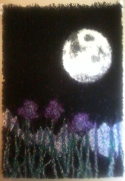 Completed Moon Rug